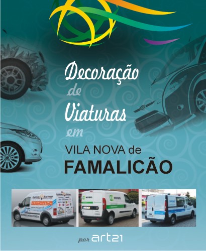 Decoração de Viaturas com aplicação de vinil autocolante em Vila Nova de Famalicão